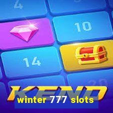 winter 777 slots